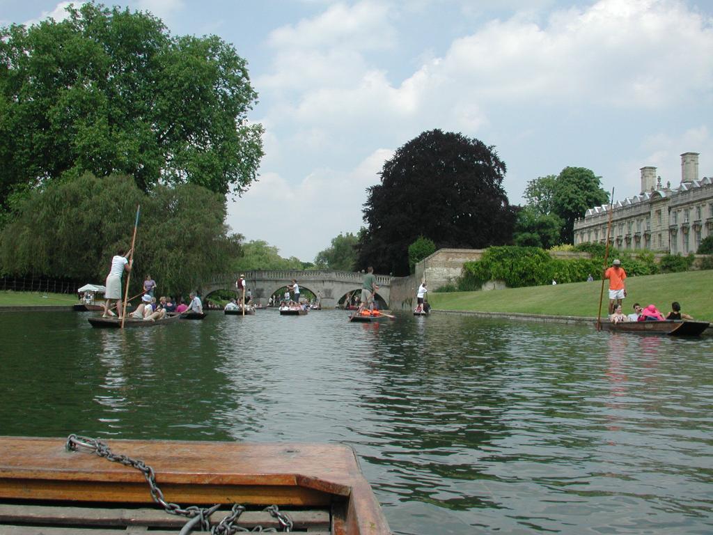 Punting on the River Cam