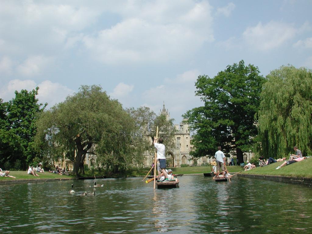 Punting on the River Cam