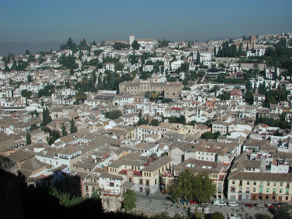 View of the Albaicin from the Alhambra