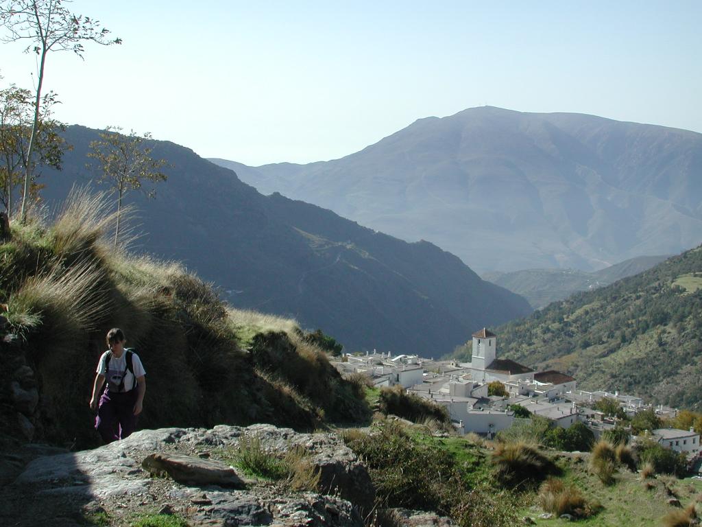 Climbing up from Capileira