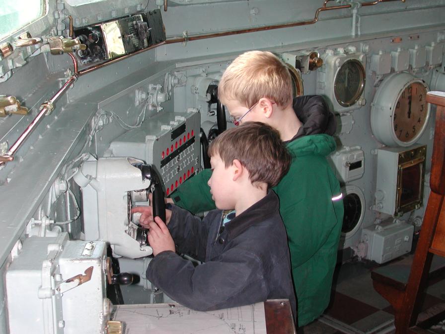 On the H.M.S. Belfast
