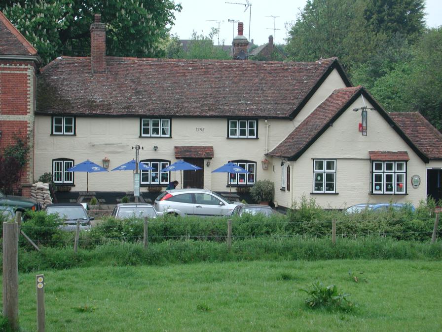 From a footpath across the road