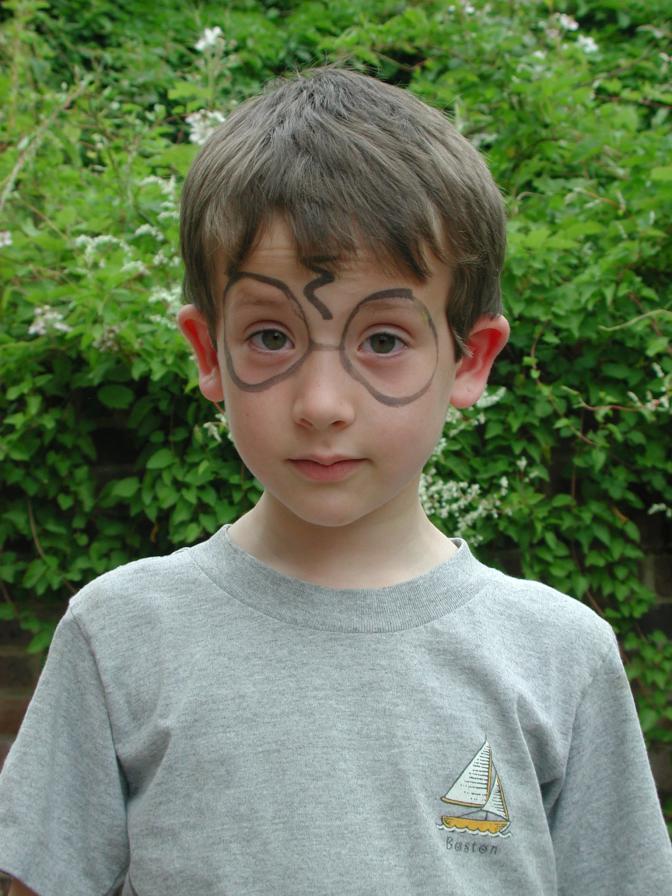 Kevan as Harry Potter