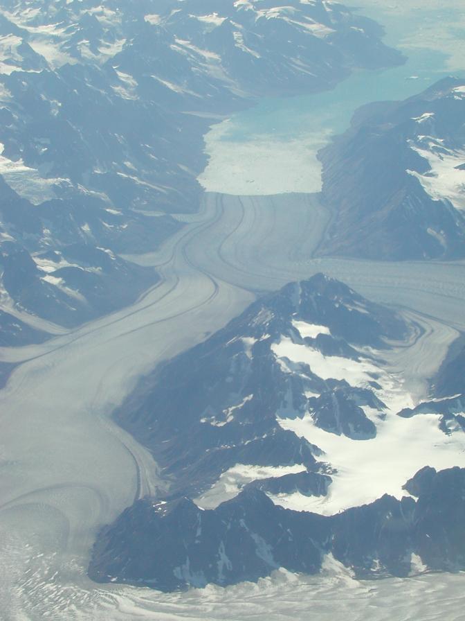 Greenland glacier
