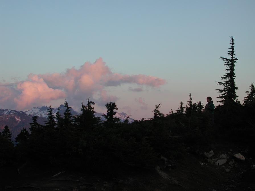 Evening in the mountains