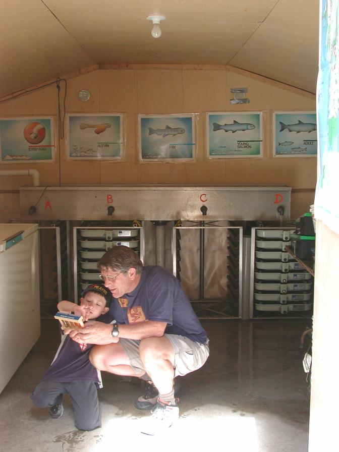 Kevan and Grandpa Dave