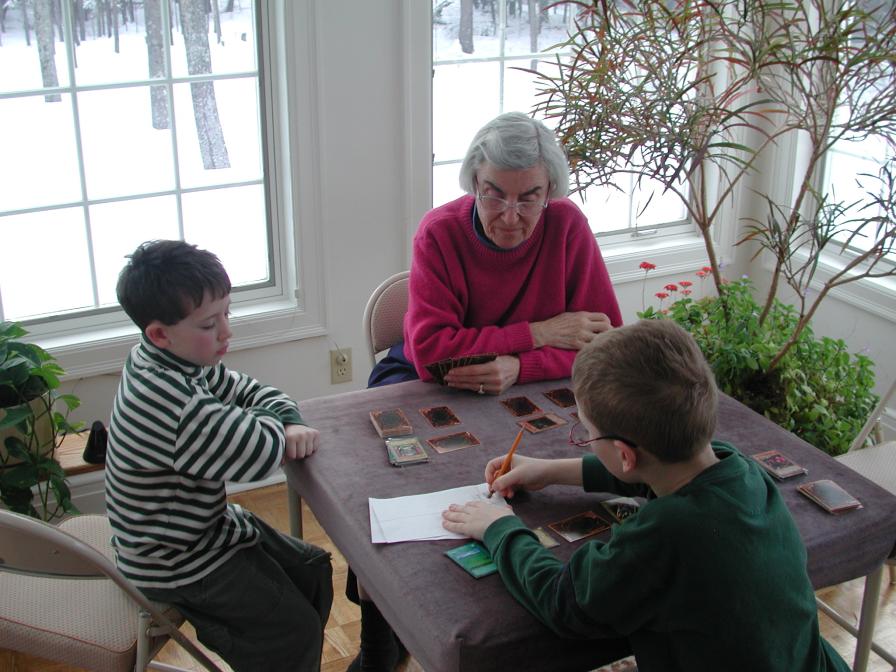 Tashy learns Yu-Gi-Oh