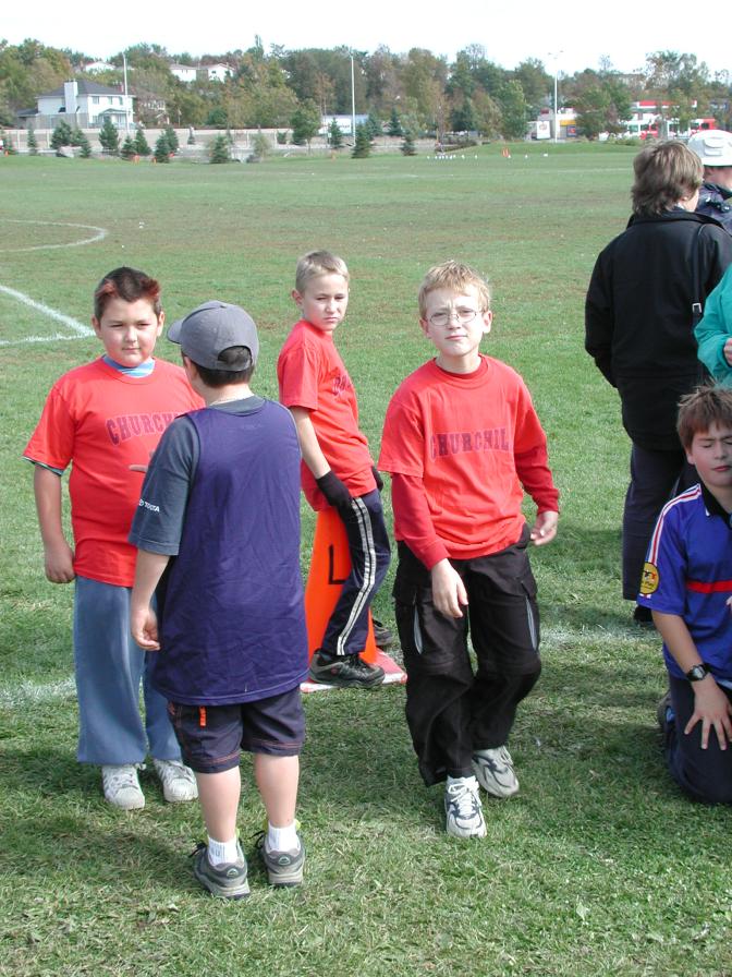 Eric at long distance track meet