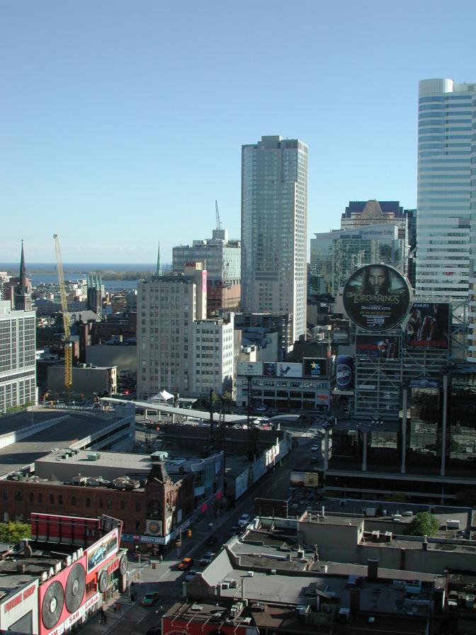 Aragorn seen from our hotel window