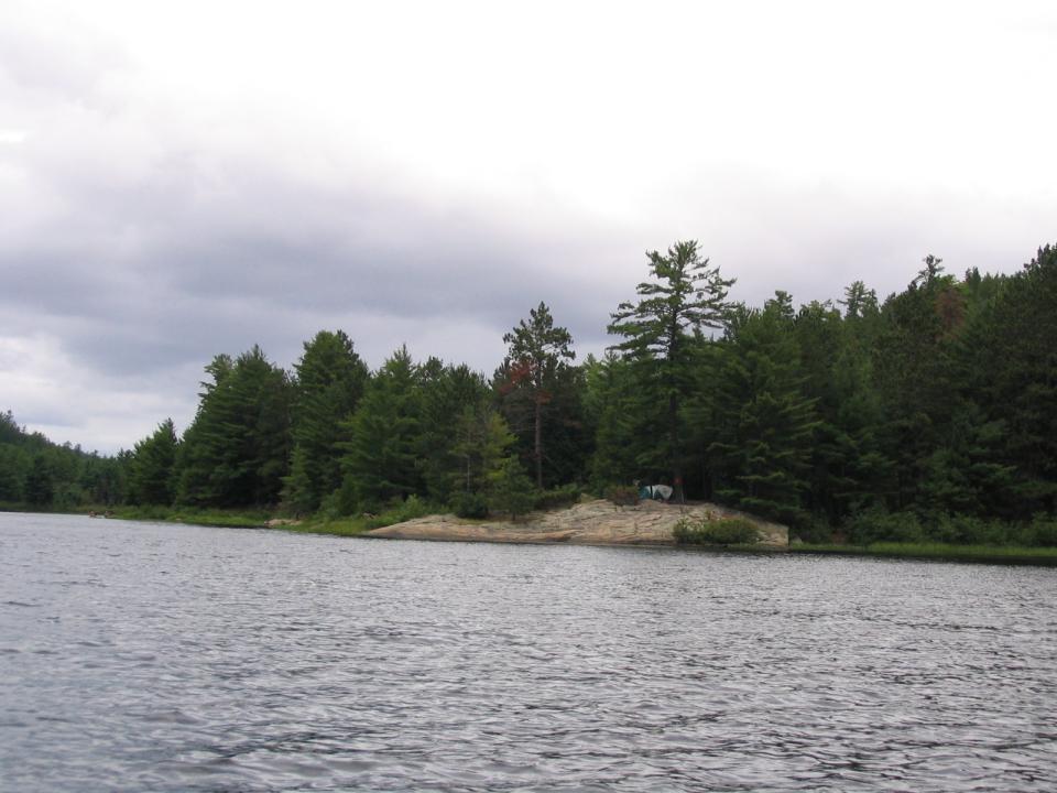 Returning to our campsite