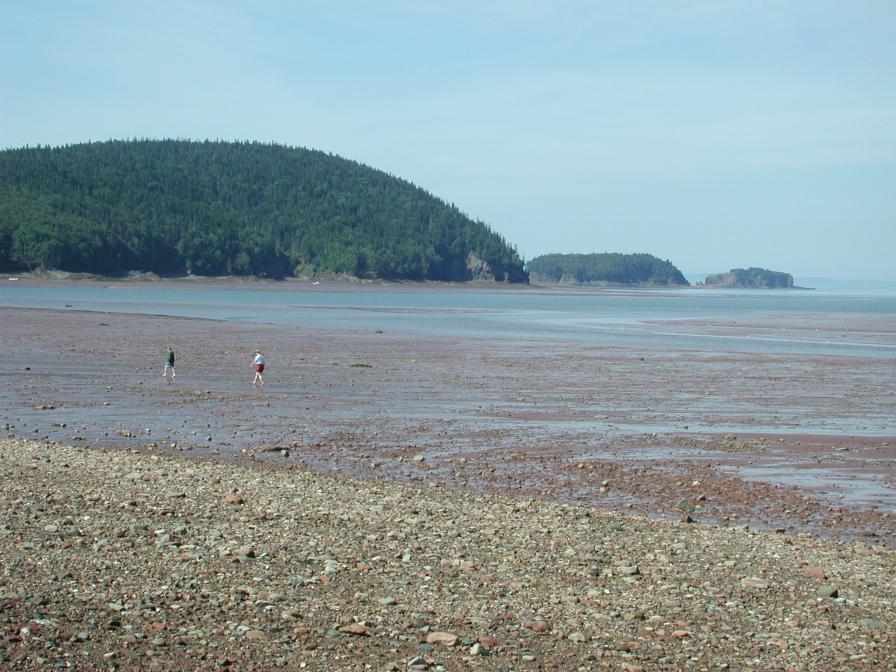 Eric, Danielle and three of the five islands