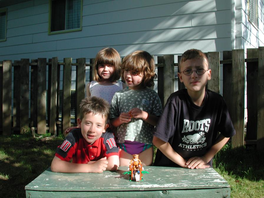 E, K, Maddy and Earla