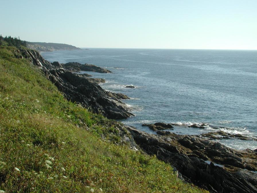 View from headland at Smuggler's Cove