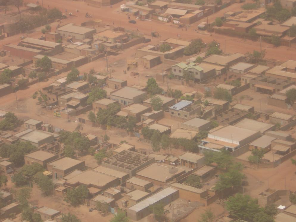 Ouagadougo from the air