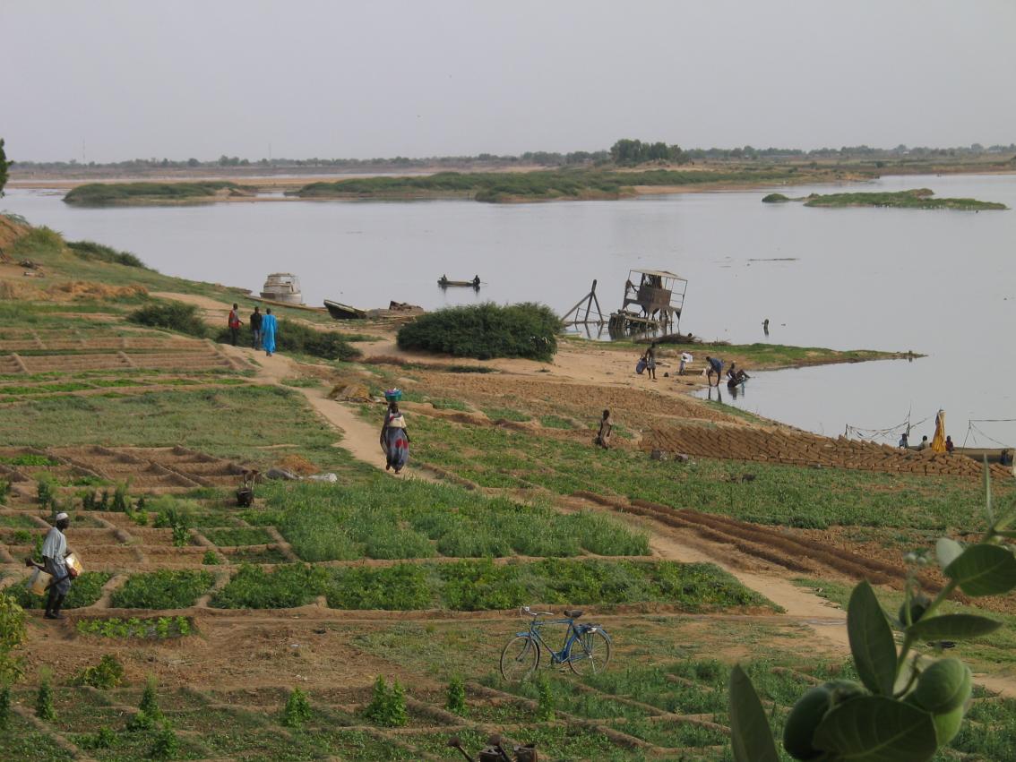 N'Djamena, Chad - Chari river