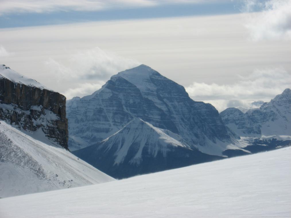 ..towards Mount Temple