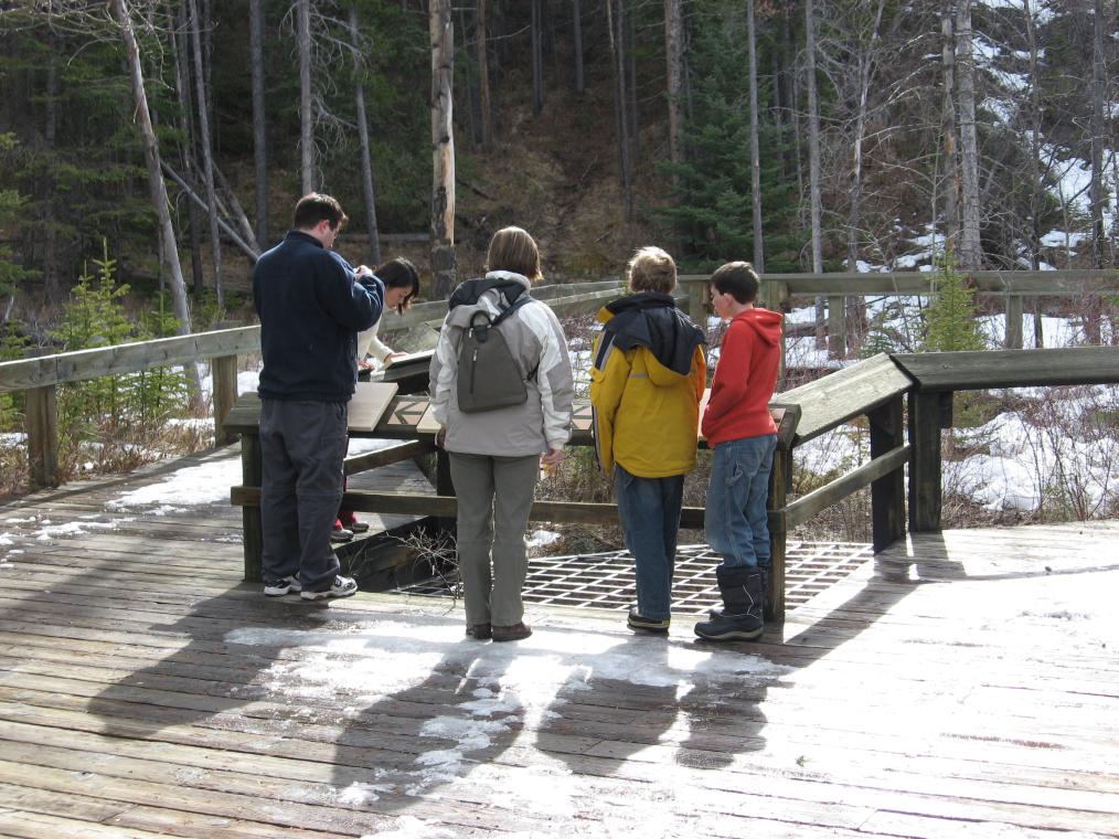 Hot Spring Cavern's down that hole
