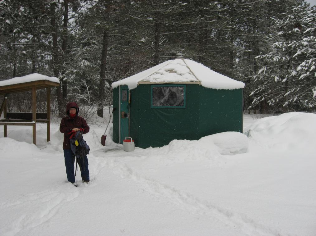 Yurt at Mew Lake