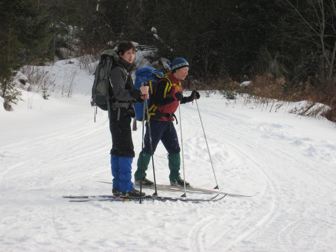 Arriving at the Cabin
