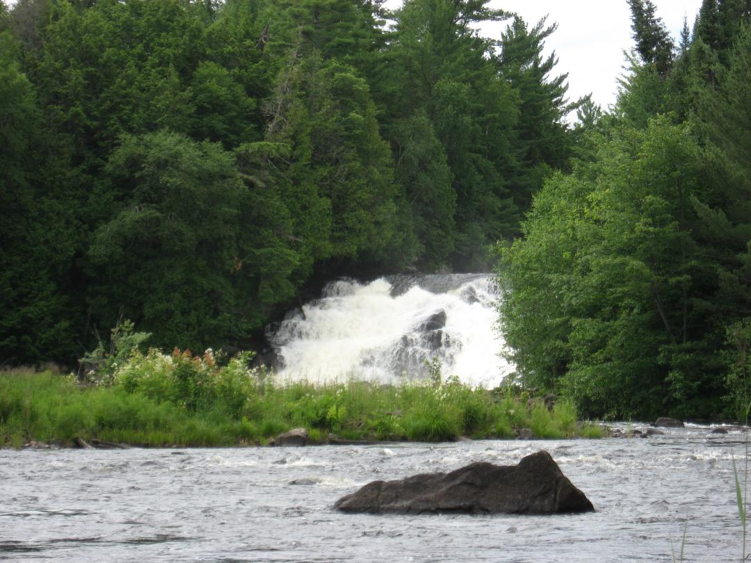 Petawawa entering Cedar Lake