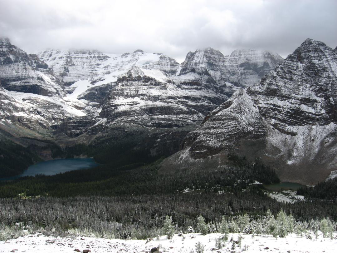 Mt. Shaffer on Right